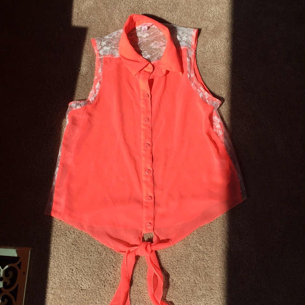 Peach summer shirt